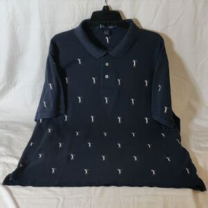 Daniel Cremieux Golf Embroidered Polo Shirt‎ Size XL
